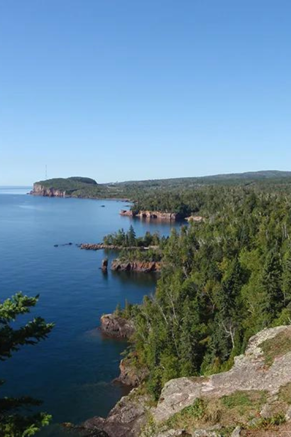 A serene snapshot of Lake Superior, illustrating the blend of its ancient history and thriving ecosystem.